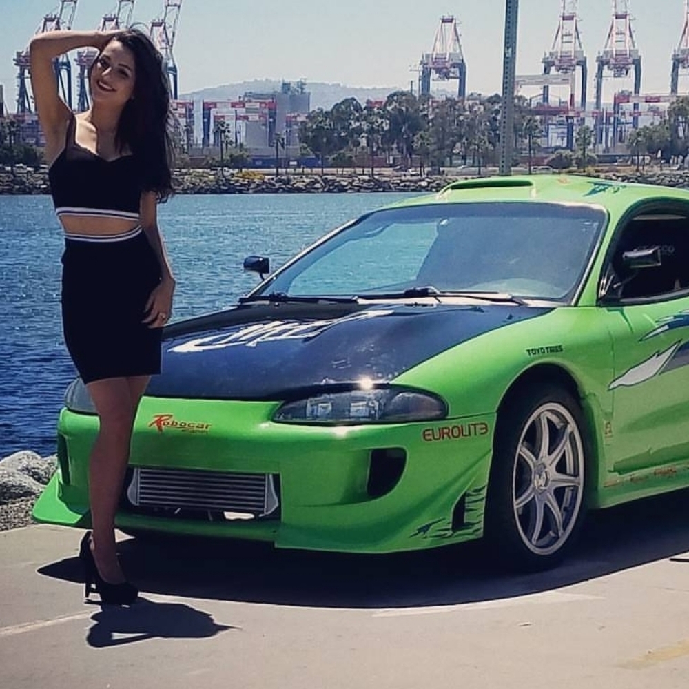 Black Two Piece Set with White Detail